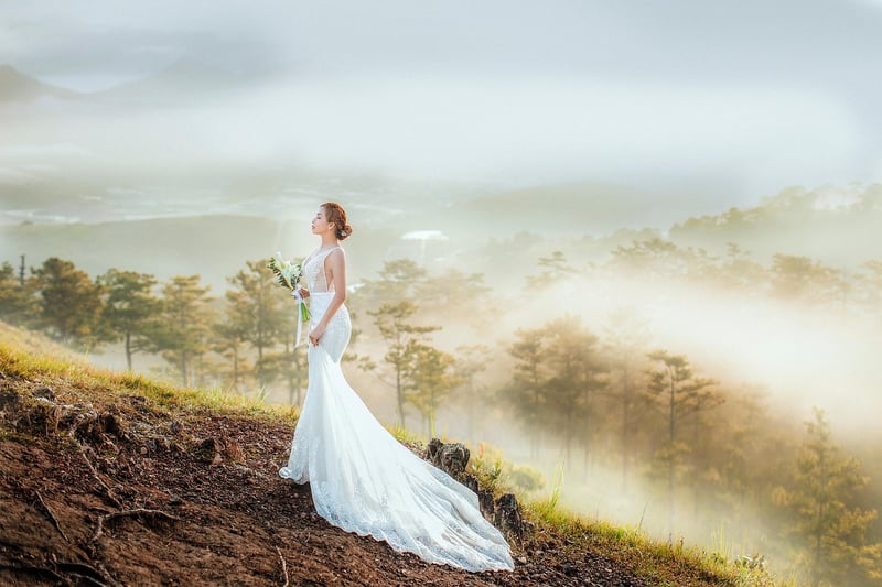 Boho Wedding Gown